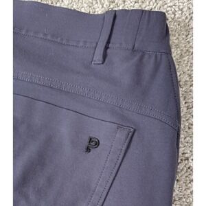 Public Rec Mens Pants Navy Blue Flat Front Chino Casual Measures 33x29 -‎ Read